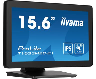 EAN 4948570122523 - iiyama ProLite T1633MSC-B1 pantalla para PC 39,6 cm (15.6") 1920 x 1080 Pixeles Full HD LCD Pantalla táct imagen 2