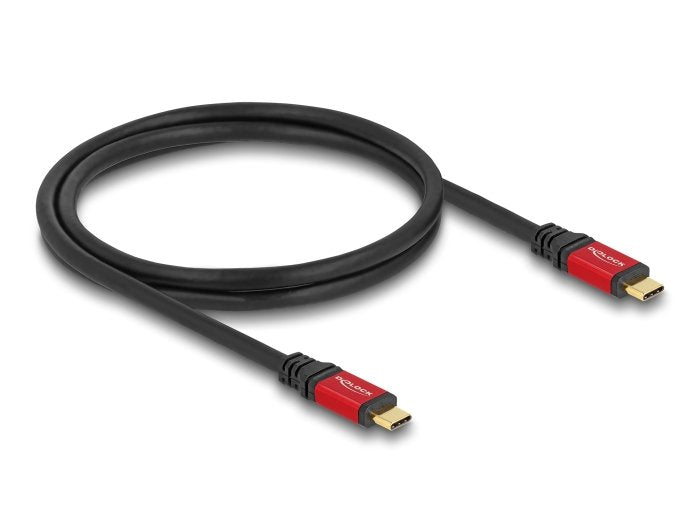 EAN 4043619800506 - DeLOCK 80050 cable USB USB 2.0 USB C Negro, Rojo imagen 1
