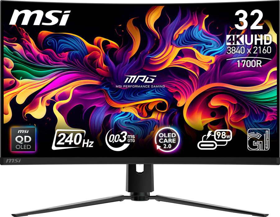 EAN 4711377250719 - MSI MPG 321CURX QD-OLED pantalla para PC 80 cm (31.5") 3840 x 2160 Pixeles 4K Ultra HD Negro imagen 22