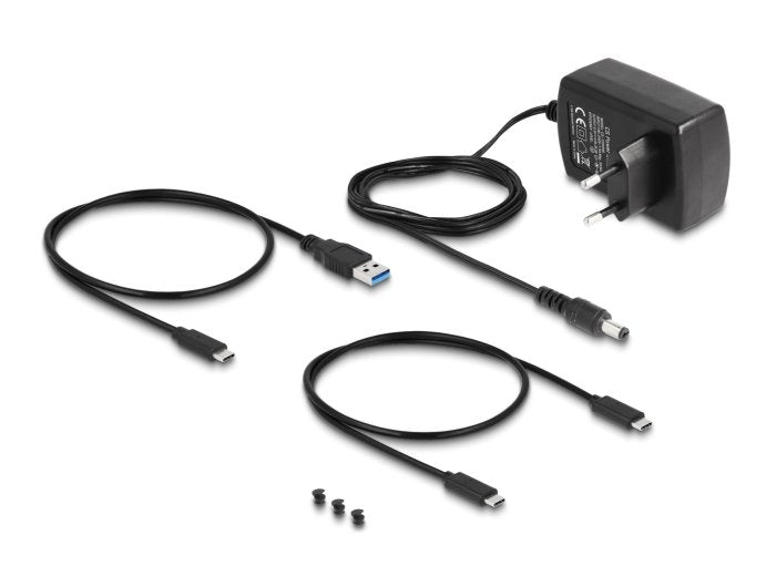 EAN 4043619642533 - DeLOCK 64253 base de conexión para disco duro USB 3.2 Gen 2 (3.1 Gen 2) Type-C Negro imagen 3
