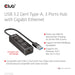EAN 8719214472801 - CLUB3D CSV-1430a Alámbrico USB 3.2 Gen 1 (3.1 Gen 1) Type-A Negro imagen 5