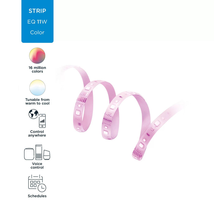 EAN 8719514261082 - WiZ 8719514261082 iluminación inteligente Tira de luz inteligente Wi-Fi 11 W imagen 3