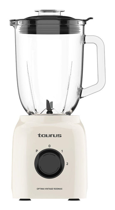 EAN 8414234124807 - Taurus Optima Vintage 1500 Max 1,8 L Batidora de vaso 1500 W Crema de color imagen 1