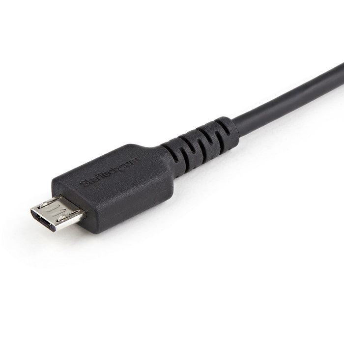 EAN 0065030883504 - StarTech.com USBSCHAU1M cable USB USB 2.0 Micro-USB B Negro imagen 4