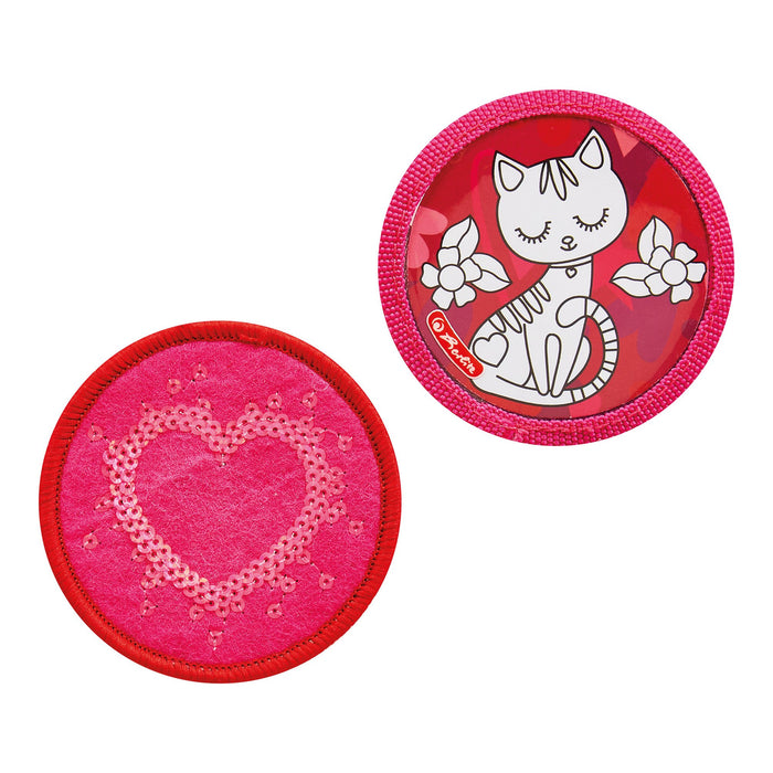 EAN 4008110284392 - Herlitz UltraLight Plus Sweet Hearts juego de mochila escolar Chica Poliéster Rojo imagen 17