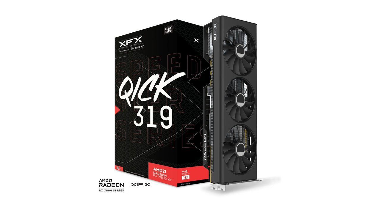 EAN 840191502477 - XFX Speedster QICK 319 Core Edition AMD Radeon RX 7800 XT 16 GB GDDR6 imagen 1