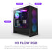 EAN 5056547205878 - NZXT H5 Flow RGB Midi Tower Negro imagen 7