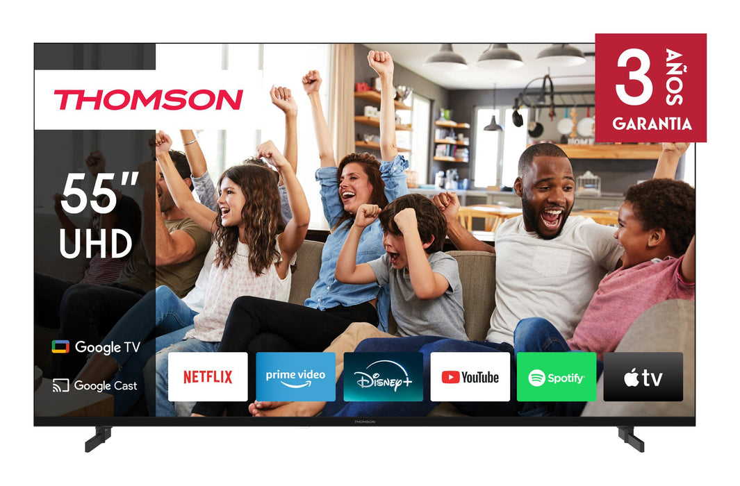 EAN 9120106661545 - Thomson 55UG4S14 Televisor 139,7 cm (55") 4K Ultra HD Smart TV Wifi Negro imagen 1