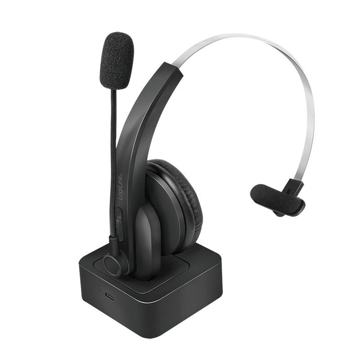 EAN 4052792064636 - LogiLink BT0059 auricular y casco Auriculares Inalámbrico Diadema Oficina/Centro de llamadas Bluetooth Ba imagen 1