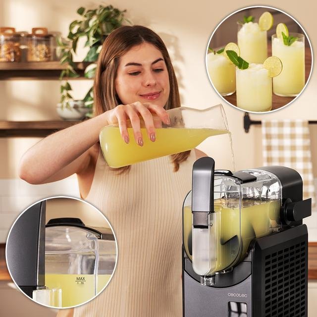 EAN 8447420005307 - Cecotec A01_EU01_109564 fabricante de postres congelados Máquina para elaborar bebidas congeladas 220 W N imagen 9