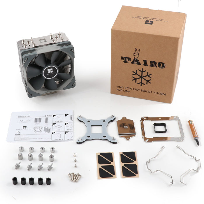 EAN 0814256001595 - Thermalright TA120 sistema de refrigeración para ordenador Carcasa del ordenador Refrigerador de aire 12  imagen 9