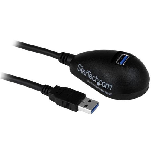 EAN 0065030857666 - StarTech.com USB3SEXT5DKB cable USB USB 3.2 Gen 1 (3.1 Gen 1) USB A Negro imagen 1