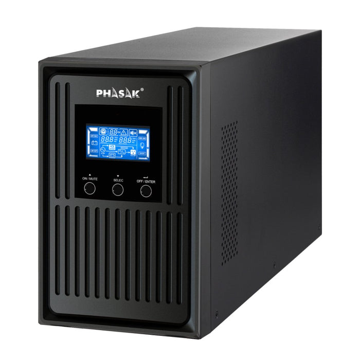 EAN 5605922004843 - Phasak PH 8010 sistema de alimentación ininterrumpida (UPS) Doble conversión (en línea) 1,06 kVA 900 W 3  imagen 3