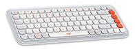 EAN 5099206127579 - Logitech 920-013072 teclado Universal Bluetooth QWERTY Internacional de EE.UU. Naranja, Blanco imagen 3