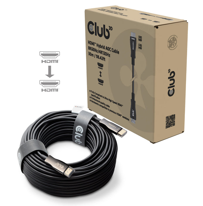EAN 8719214473457 - CLUB3D CAC-1392 cable HDMI 30 m HDMI tipo A (Estándar) imagen 1