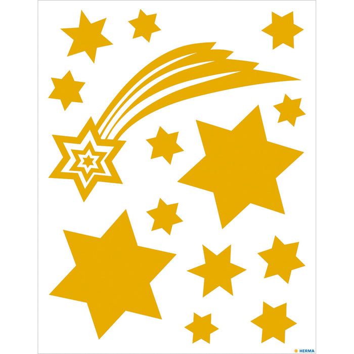 EAN 4008705151092 - HERMA 15109 etiqueta decorativa engomada Película Oro Desmontable 14 pieza(s) imagen 2