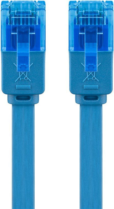EAN 4040849962950 - Goobay 96295 cable de red Azul 0,5 m Cat6a U/UTP (UTP) imagen 4