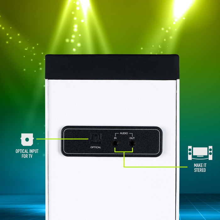 EAN 8435430618624 - NGS SKY CHARM Microcadena de música para uso doméstico 50 W Blanco imagen 10