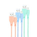 EAN 8433281012707 - Nanocable 10.10.0401-CO1 cable de conector Lightning Azul, Verde, Rosa imagen 1