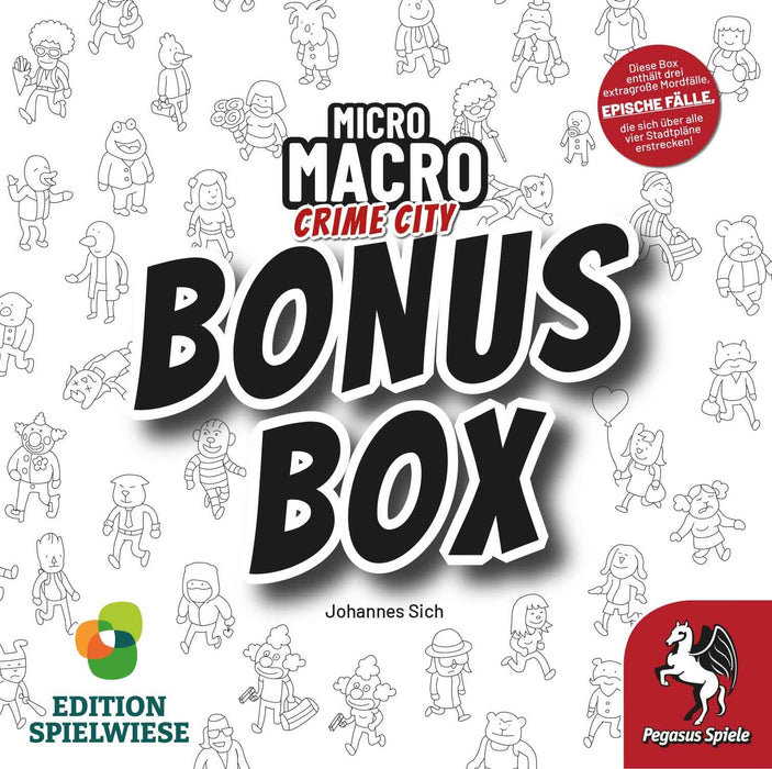 EAN 4250231735899 - Pegasus Spiele MicroMacro: Crime City - Bonus Box Juego de mesa Familia imagen 3