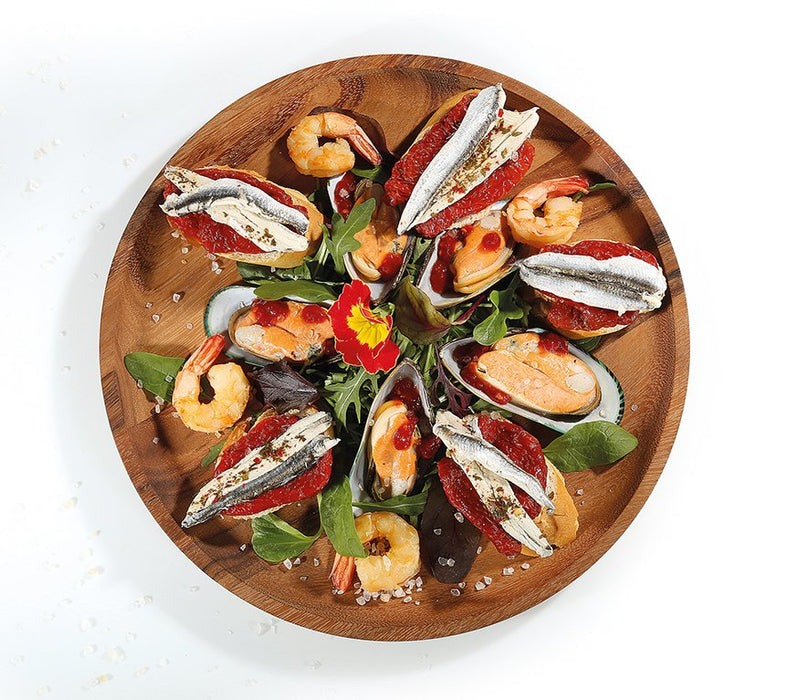 EAN 4006528055993 - Zassenhaus Snackteller Madera Alrededor Plato de servir imagen 2