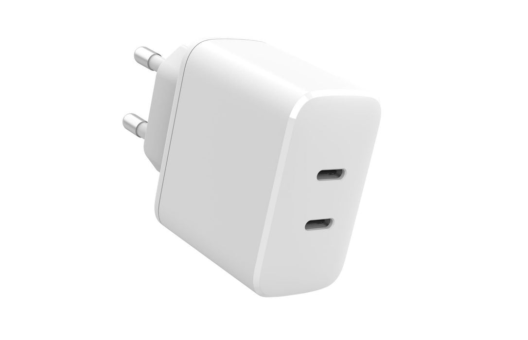 EAN 5715063055380 - eSTUFF ES637035-BULK cargador de dispositivo móvil Smartphone Blanco Corriente alterna Carga rápida Inter imagen 3