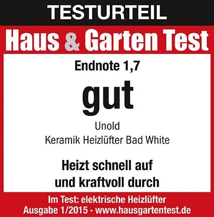 EAN 4011689864407 - Unold 86440 calefactor eléctrico Interior Blanco 2000 W Ventilador eléctrico imagen 7