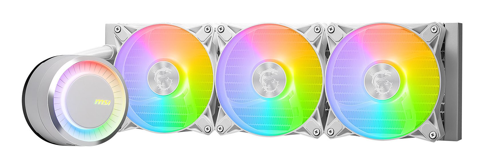 EAN 4711377124157 - MSI MAG Coreliquid E360 White Placa base, Procesador Kit de refrigeración líquida 12 cm Blanco imagen 3