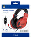 EAN 3499550381429 - Bigben Interactive PS4OFHEADSETV3R auricular y casco Auriculares Alámbrico Diadema Juego Rojo imagen 5