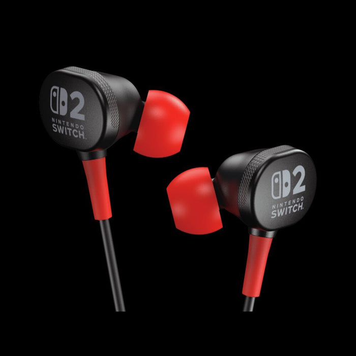 EAN 617885154317 - PowerA Wired Earbuds for Nintendo Switch 2 Auriculares Alámbrico Dentro de oído Juego Negro, Rojo imagen 3