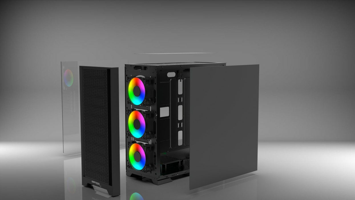 EAN 8681949014659 - Inca EMG-17XB carcasa de ordenador Midi Tower Negro imagen 8