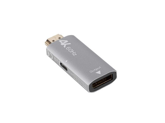 EAN 5901969441468 - Lanberg AD-HD-DP-01 adaptador de cable de vídeo 0 m HDMI tipo A (Estándar) DisplayPort Plata imagen 3
