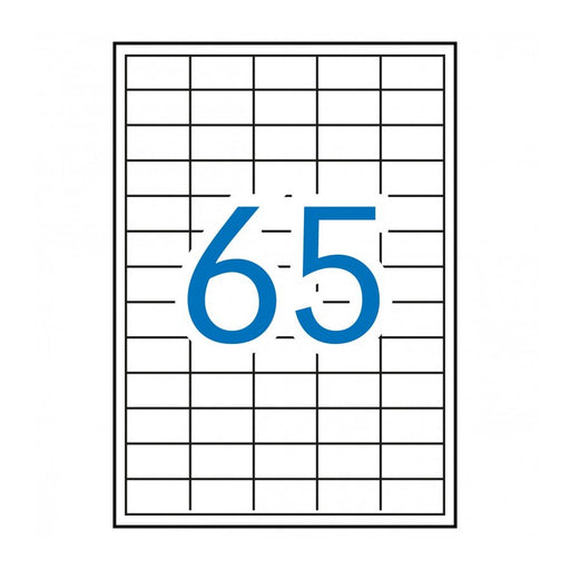 EAN 8410782030522 - APLI 03052 etiqueta autoadhesiva Plaza Desmontable Blanco 100 pieza(s) imagen 1