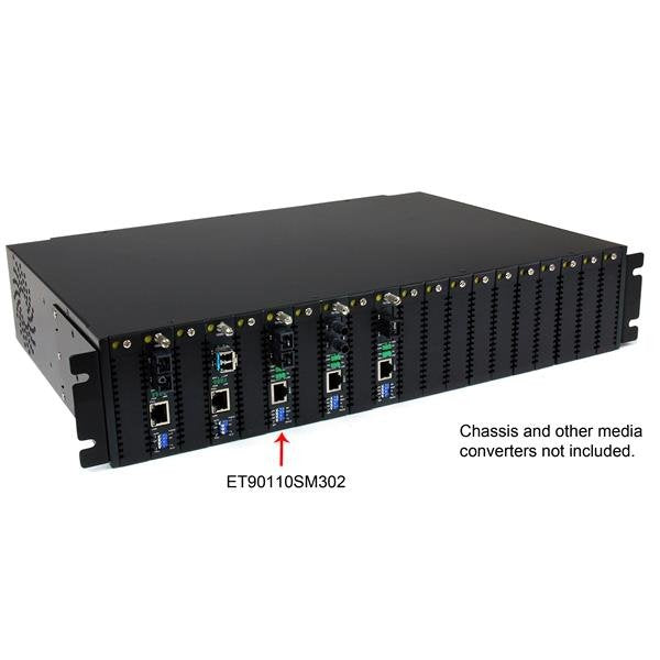 EAN 0065030846264 - StarTech.com ET90110SM302 convertidor de medio 200 Mbit/s 1310 nm Negro imagen 4
