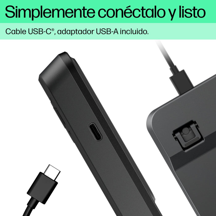 EAN 0197192768525 - HP 400 Backlit Wired Keyboard teclado Hogar USB Negro imagen 5