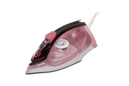 EAN 5908256839380 - Mesko Home MS 5028 plancha Plancha vapor-seco Suela de cerámica 2600 W Gris, Rosa, Blanco imagen 3