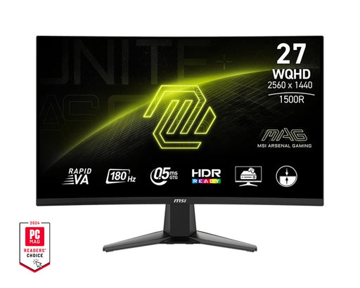 EAN 4711377179898 - MSI MAG 27CQ6FDE pantalla para PC 68,6 cm (27") 2560 x 1440 Pixeles Wide Quad HD LED Negro imagen 1