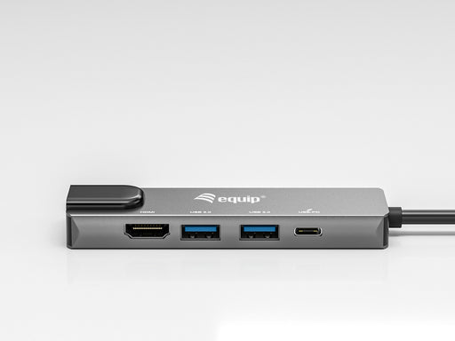 EAN 4015867231791 - Equip 133489 base para portátil y replicador de puertos Alámbrico USB 3.2 Gen 1 (3.1 Gen 1) Type-C Gris imagen 2