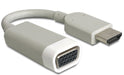 EAN 4043619654697 - DeLOCK 65469 adaptador de cable de vídeo VGA (D-Sub) HDMI tipo A (Estándar) Blanco imagen 1