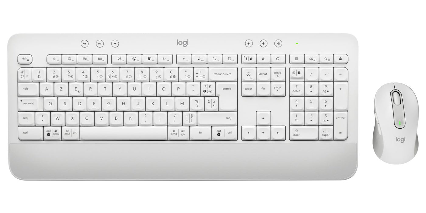 EAN 5099206105331 - Logitech 920-011023 teclado Ratón incluido Oficina Bluetooth AZERTY Francés Blanco imagen 5