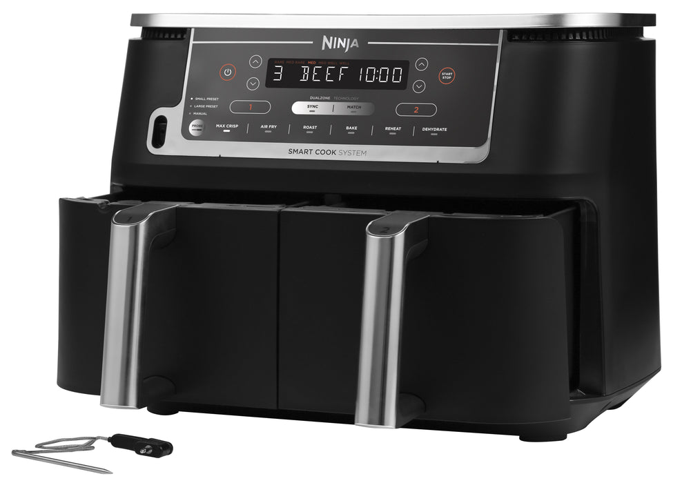 EAN 0622356258388 - Ninja AF451EU freidora Sencillo 9,5 L 2470 W Freidora de aire caliente Negro imagen 4