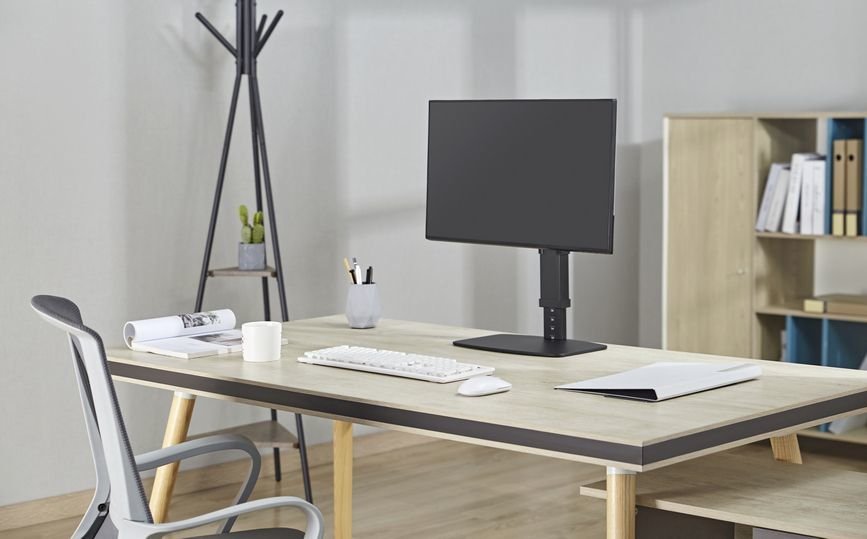 EAN 4015867228234 - Equip 650126 soporte para monitor 81,3 cm (32") Escritorio Negro imagen 8