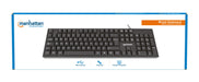 EAN 0766623179324 - Manhattan 179324 teclado Oficina USB QWERTY Inglés Negro imagen 9