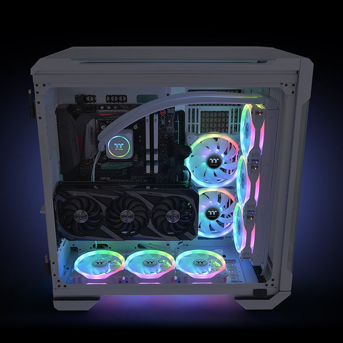 EAN 4713227535618 - Thermaltake SWAFAN 12 RGB Radiator Fan TT Premium Edition White Carcasa del ordenador Refrigerador de air imagen 6