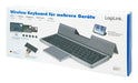 EAN 4052792074697 - LogiLink ID0214 teclado Hogar / Oficina Bluetooth QWERTZ Alemán Gris imagen 5