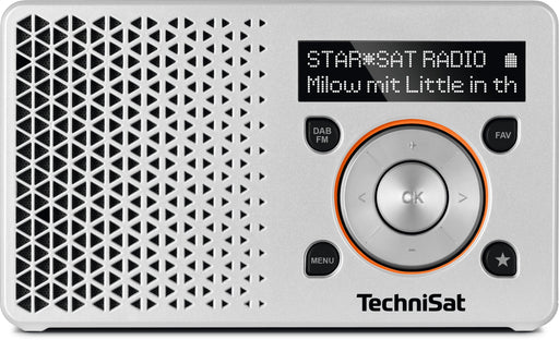 EAN 4019588349971 - TechniSat DigitRadio 1 Portátil Digital Naranja, Plata imagen 1