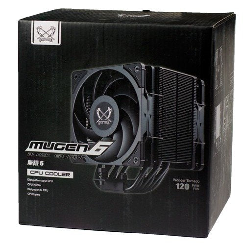 EAN 4571225059723 - Scythe Mugen 6 Dual Fan Black Edition Procesador Ventilador 12 cm Negro 1 pieza(s) imagen 2