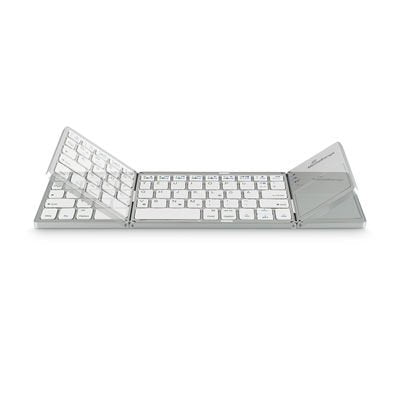 EAN 4260664871781 - MediaRange MROS133 teclado Oficina Bluetooth QWERTZ Plata imagen 3