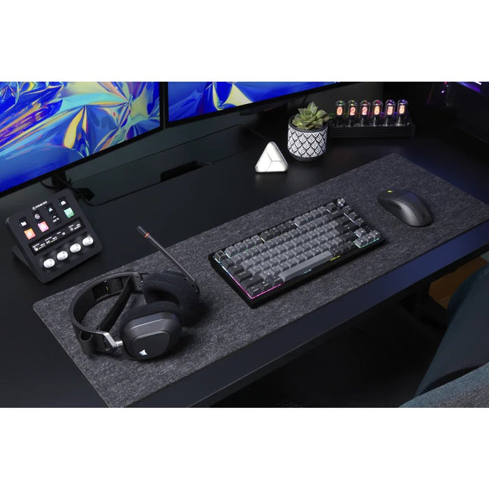 EAN 840006667292 - Corsair K65 PLUS WIRELESS 75 % RGB teclado Juego RF inalámbrica + USB QWERTY Nórdico Negro imagen 2
