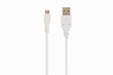 EAN 8716309082280 - Gembird MicroUSB B - USB A, 0.5m cable USB USB 2.0 0,5 m Micro-USB B Blanco imagen 1
